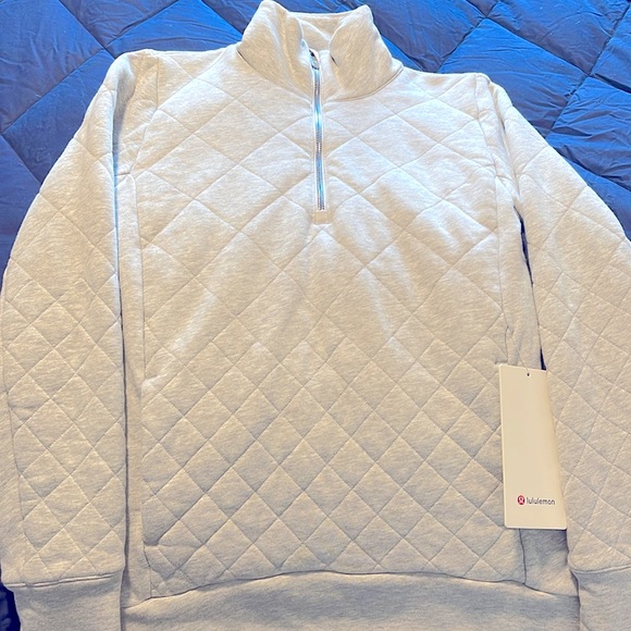 NWT Lululemon Forever Warm Pullover
*Heathered Vapor - Picture 4 of 12